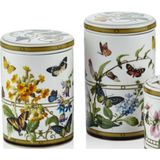 Muse Garden 2'li Kavanoz Set 16CM 13,8cm Porselen Vakum - Yeşil