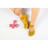 Muse Of Socks M'gems Sarı pilates ve yoga çorabı - Standart