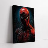 Mushen Studio Genç Odası Için Örümcek Adam Kanvas Duvar Tablosu Kanvas Tablo Duvar Dekoru Salon Ofis Yatak Odası - 60 x 90 - Çok Renkli