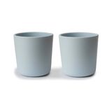Mushie Ikili Bardak Seti - Powder Blue - Açık Mavi