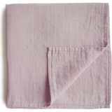 Mushie Soft Mauve Organik Müslin Bebek Örtü Kundak - Standart
