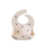 Mushie Whales Silikon Mama Önlüğü