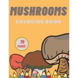 Mushrooms Coloring Book