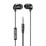 Music Sound In-Ear Mikrofonlu Kablolu Siyah Kulaklık
