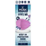 Musk FFP2 KF94 Lila Kore Tipi Koruyucu Maske 10'lu