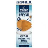 Musk FFP2 KF94 Taba Kore Tipi Koruyucu Maske 10'lu