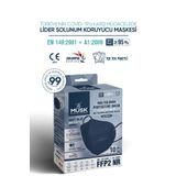 Musk FFP2 MASKE LACİVERT 10 ADET