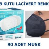 Musk FFP2 N95 90'lı Maske