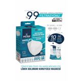 Musk FFP2 N95 Beyaz 10 Adet Maske