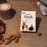 Musk Kokulu Geri Akış Cones Tütsü - standart