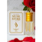 MUSK STORE Gül Parfümü Esansı Alkol Içermeyen 6 ml Gül, Romantik, Zarif Ve Klasik Bir Çiçek Kokusudur.