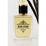 MUSK STORE Klasik Vanilya Parfümü Kokusu 50 ml Sıcacık, Tatlı Ve Sarıcı Bir Koku.