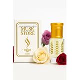 MUSK STORE Warad istanbuli kokusu Parfümü esans alkol içermeyen 6ml (İstanbul gülü)