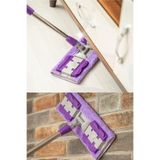 MUSKY Yer Mopu Fayans Duvar Yüzey Temizlik Mikrofiber Mandallı Mop Temizlik Seti - Kova Mop Seti