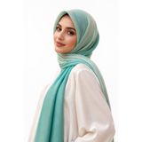 Muslima Wear Muslima Fransız Şifon Kumaş Şal Mint