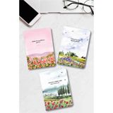 MuslimWalk Hayat – Suluboya Desenli – 3’lü Mininote Defter
