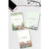 MuslimWalk Reyyan – 3’lü Suluboya Desenli Mininote Defter