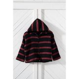 Müslin Çocuk Kapüşonlu Ceket - Bordo - 2 Yaş
