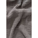Müslin Yatak Örtüsü Ultra Yumuşak Yüksek Kaliteli 4 Kat Muslin Pike (Tek Kişilik (180X240 Cm) - Gri - 180 x 240 cm