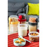 Müslirenetto T-501 400 Ml Kaşıklı Müsli Kabı Renkli