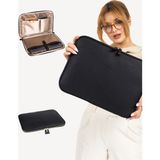 Mussen Arvo - MacBook Air ve Pro - Laptop Çantası & Kılıfı 13\", 13.3\", 13.6\" ve 14\" Inç - 36x26x2cm - Siyah