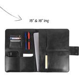 Mussen Macbook Air Pro 15-16 Inç Organizer Evrak & Laptop & Tablet Çantası - 27.5x38cm - Siyah