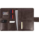 Mussen Organizer Tablet & Laptop Kılıfı M1 - M2 13\"-14\" Inç Macbook Pro & Air Evrak Çantası 24.5X34.5CM - Ebatları 24,5cm x 34,5cm dir. - Acı Kahve