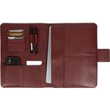 Mussen Organizer Tablet & Laptop Kılıfı M1 - M2 13\"-14\" Inç Macbook Pro & Air Evrak Çantası 24.5X34.5CM - Ebatları 24,5cm x 34,5cm dir. - Bordo