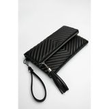 mussen Uzun Askılı Kadın Clutch Portföy Çantası