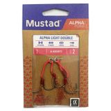 Mustad Alpha Point Alpha Light Double A-Assıst2 Asist Olta İğnesi 2/0 No - 2 Adet