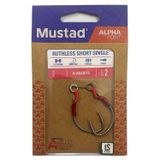 Mustad Alpha Point Ruthless Short Single A-Assıst5 Asist Olta İğnesi 1/0 No / 2 Adet