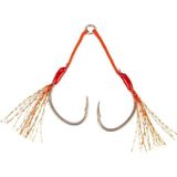 Mustad As4 Ap Ruthless Slow Flash Çiftli Assist Iğne Ts #2/0 (2 Adet)