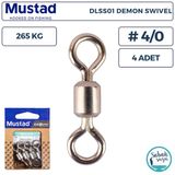 Mustad Demon DLSS01 Fırdöndü #4/0 265kg (4 Adet)