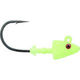 Mustad SD824 GG Glow Green 10 gr 3'lu 3-0 Shad Jig Head