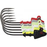 Mustad SD824 WH White 28 gr 2'li 5-0 Shad Jig Head İğne
