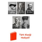 Mustafa Kemal Atatürk 5 Kitap Seti + Türk Klasiği Hediye