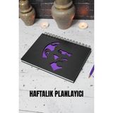 Mustafa Kemal Atatürk Ahşap Plan Defteri - Ajanda - Haftalık Planlayıcı-A5-Okul Defteri