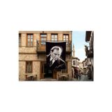 Mustafa Kemal Atatürk Altın İmzalı Poster Poster Bayrak Premium Raşel Kumaş 300x450cm ATA42