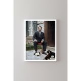 Mustafa Kemal Atatürk - Beyaz Çerçeve, Beyaz, 17 x 23, 23450000002356