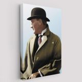 Mustafa Kemal Atatürk Dekoratif Kanvas Tablo, Duvar Dekoru 6464