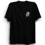 Mustafa Kemal Atatürk, Portre Logo Tişört - Siyah - XL