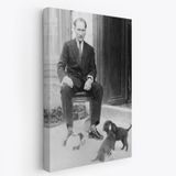 Mustafa Kemal Atatürk Portresi Dekoratif Kanvas Tablo, Duvar Dekoru CE55