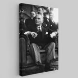 Mustafa Kemal Atatürk Portresi Dekoratif Kanvas Tablo, Duvar Dekoru CŞ71