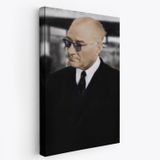 Mustafa Kemal Atatürk Portresi Dekoratif Kanvas Tablo, Duvar Dekoru FF130