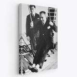 Mustafa Kemal Atatürk Portresi Dekoratif Kanvas Tablo, Duvar Dekoru FÜ146