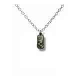 Mustafa Kemal Atatürk Silüeti Figürlü Künye Kolye – Gümüş Renk Unisex Metal Takı