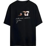 Mustafa Kemal Atatürk Tasarımlı 19 Mayıs Özel Serisi Çocuk & Yetişkin-Unisex Premium Tişört - Siyah