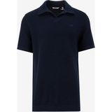 Mustang Apaş Yaka Regular Fit Nakışlı Lacivert Erkek Kazak M5SM-KZK1447 - 2XL