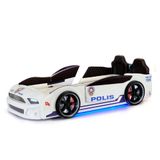 Mustang Arabalı Full Ledli Kumandalı Müzikli Yatak, Türk