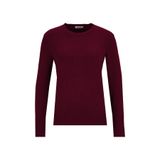 MUSTANG Basic Düz Kazak, L, 5003276376, Bordo, Kadın